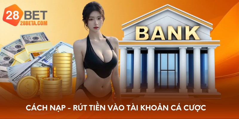 Cách nạp - rút tiền vào tài khoản cá cược