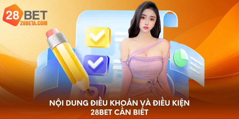 Nội dung điều khoản và điều kiện 28bet cần biết
